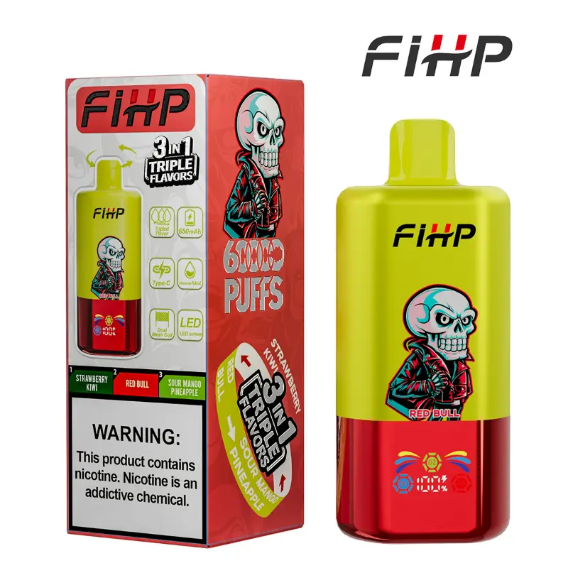 FIHP 60000 3in1 Triple Flavors Disposable Vape Wholesale - Image 8