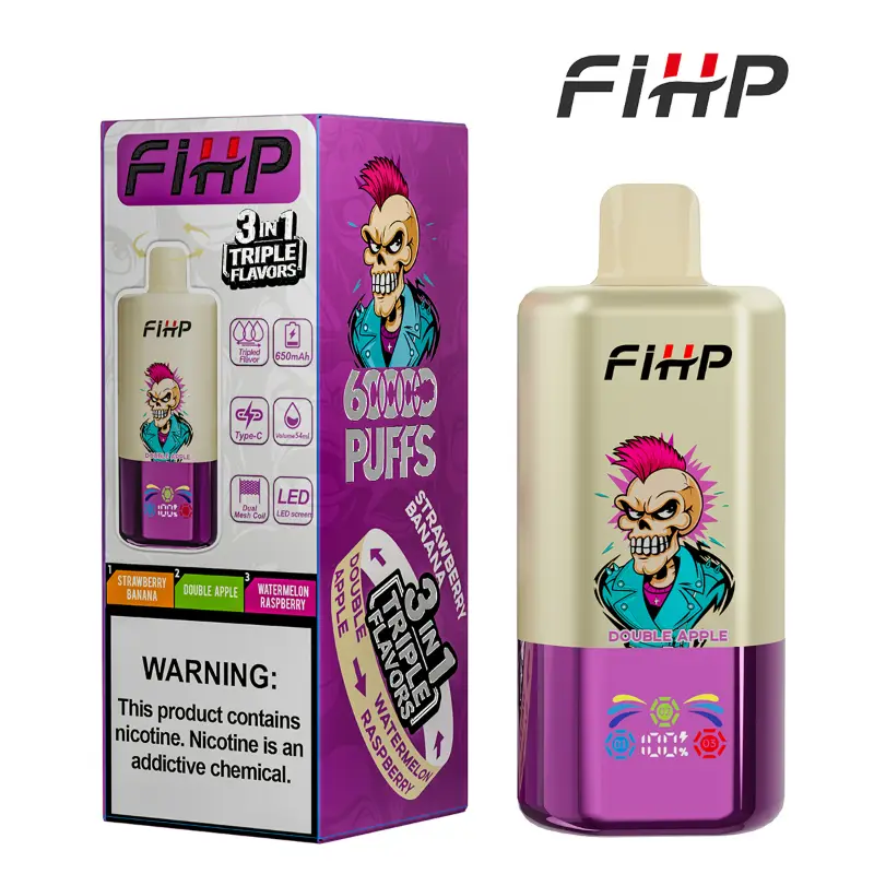 FIHP 60000 3in1 Triple Flavors Disposable Vape Wholesale - Image 4