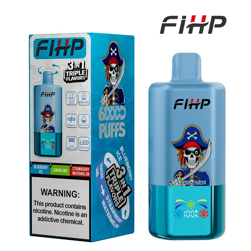 FIHP 60000 3in1 Triple Flavors Disposable Vape Wholesale - Image 3