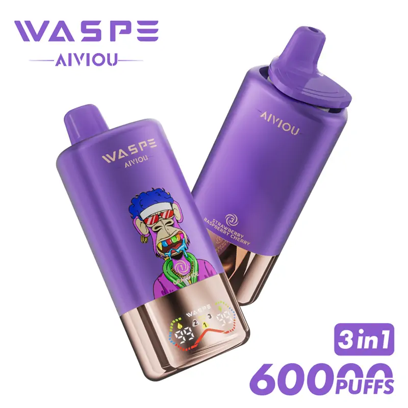 Waspe Aiviou 3in1 60000 Puffs Disposable Vape - Image 8