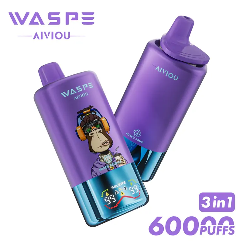 Waspe Aiviou 3in1 60000 Puffs Disposable Vape - Image 9