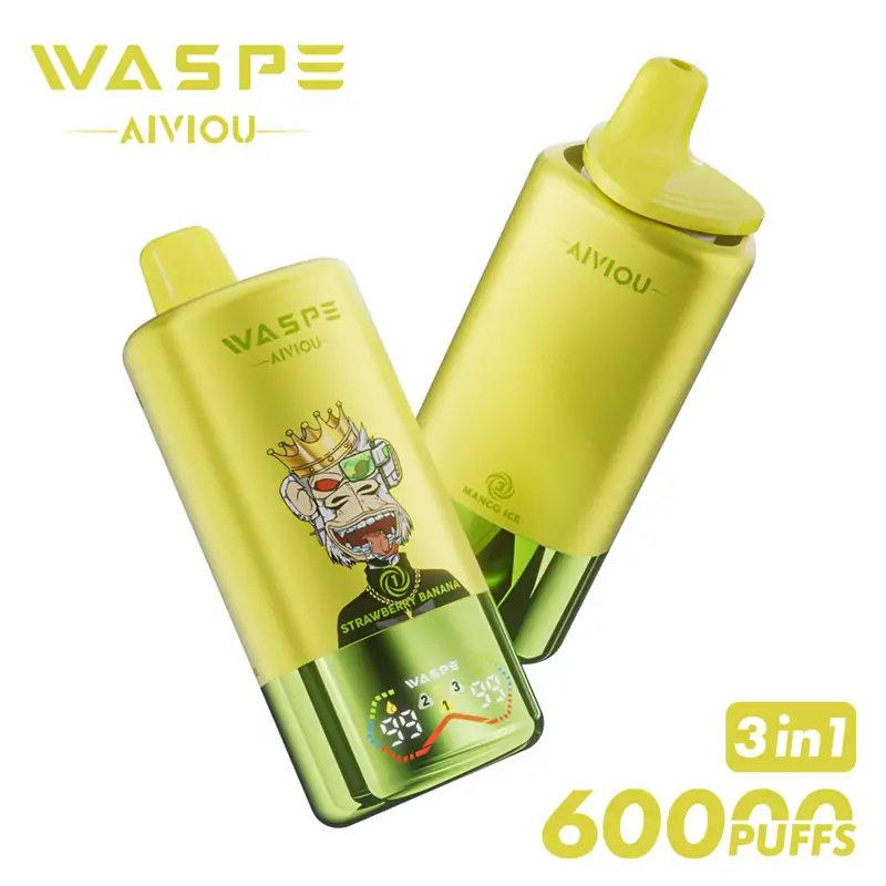 Waspe Aiviou 3in1 60000 Puffs Disposable Vape - Image 10