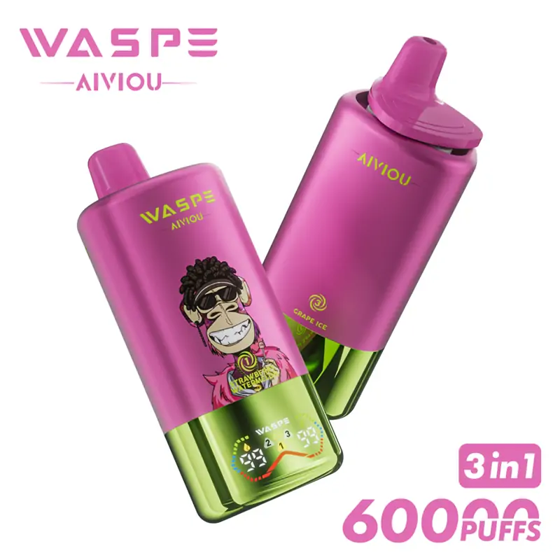 Waspe Aiviou 3in1 60000 Puffs Disposable Vape - Image 12