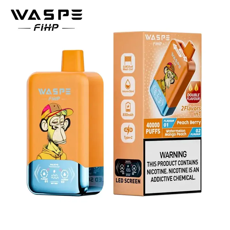 Waspe FIHP 40000 Puffs 40K Disposable Vape Wholesale - Image 10